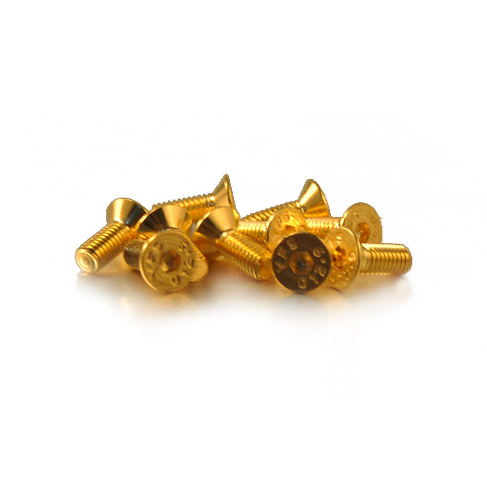 M2 M3 M4 M5 M6 Titanium Ti Plated Gold Allen Screw M2 M3 M4 M5 M6 Titanium Ti Plated Gold Allen Screw