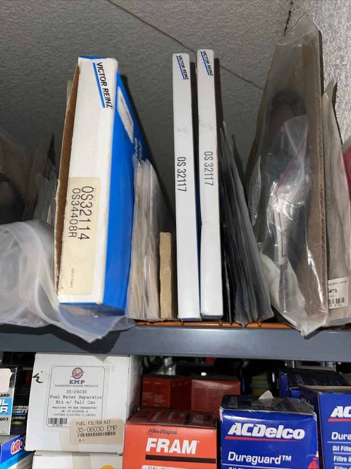 VICTOR REINZ. OIL PAN GASKET FOR 3.0 L,181 CID;P/N OS 32117. - Image 4 of 4