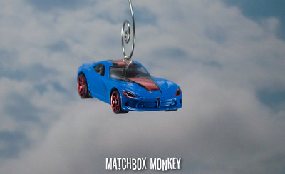 2013 Dodge Viper SRT Custom Christmas Ornament Adorno 1/64 Racing SRT 10