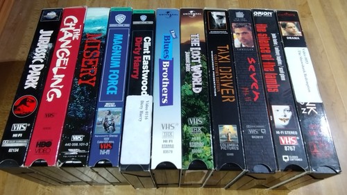 (11) Vhs Tapes,Misery,Jurassic Park,Changeling,Blues Brothers,like new......! - Picture 5 of 6
