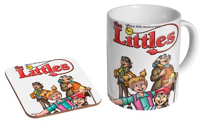 The Littles Classic 90er Cartoons - Kaffee-/Teetasse und Untersetzer Geschenkset