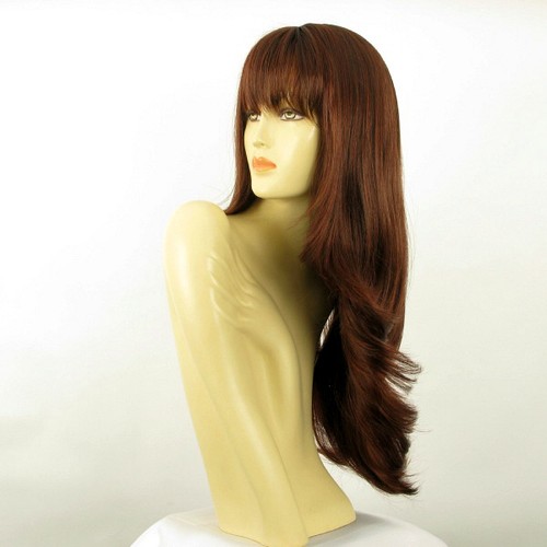 length wig for women dark brown copper intense ref: KENTA 322 PERUK - Picture 2 of 8