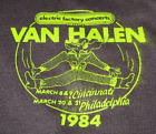 Van Halen 1984 Tour Vest Electric Factory Concerts Philadelphia Cincinnati Rare