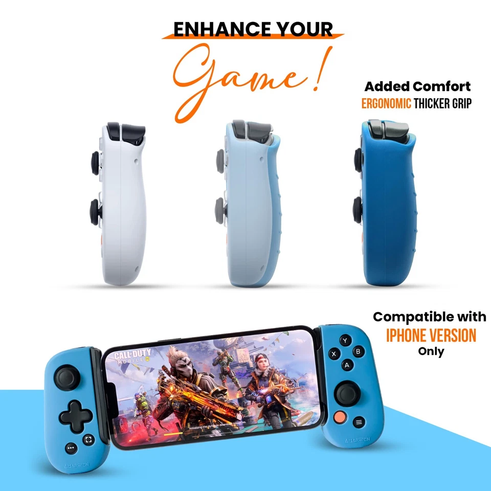 Premium Silicone Grip Cover Case For Backbone One Controller Lightning Version - Image 3 of 4