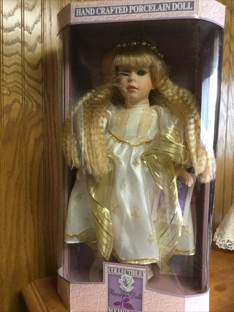 collectible memories genuine porcelain doll limited collector's edition