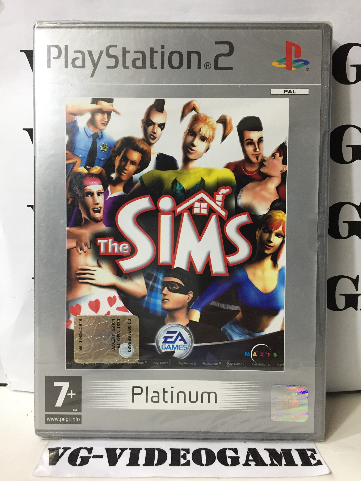 THE SIMS , PS2 platinum, NUOVO
