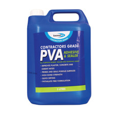 5L PVA Adhesive & Sealer Bond It Contractors Grade  | Primer Glue Bonding Agent 