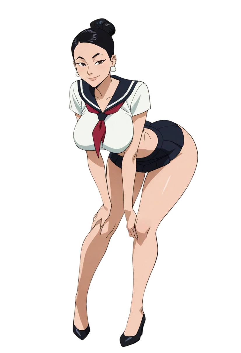 Debbie Grayson Waifu Weatherproof Anime Sticker 6" Car Decal