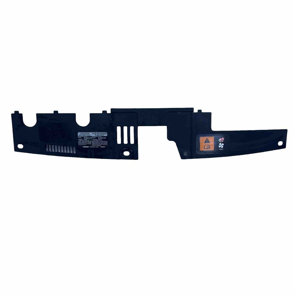 MAZDA 3 FRONT SLAM PANEL RADIATOR COVER TRIM BHN1501A1 OEM KD33