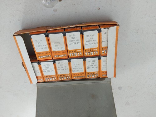 LUMAX 12V 6/21W Side Stop Tail Reverse Bulbs SBC No 381 Vintage Classic Car Nos - Picture 2 of 5