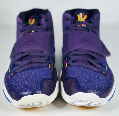 NEW Nike Kyrie 6 Enlightenment Grand Purple White BQ4630-500 Men’s Size 8.5 - Picture 2 of 7