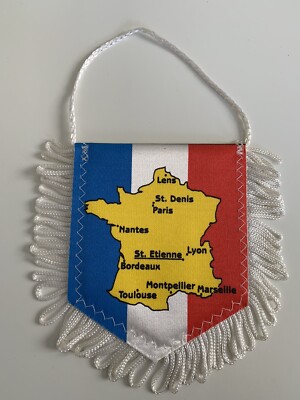 Fanion Écosse Vs Maroc – Coupe Du Monde 1998 – Pennant Football France 98