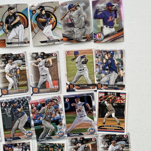 New York Mets cards Includes Pete Alonso, Max Scherzer, Francisco Lindor #3 - Picture 4 of 18