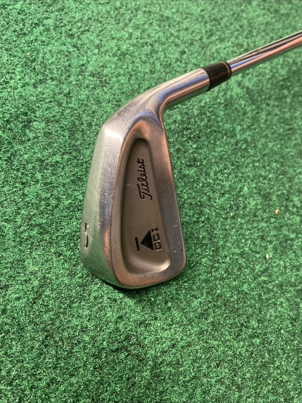 Titleist DCI Black 5 Iron Stiff Steel Shaft Right Hand