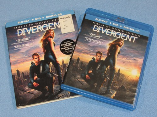 3 Blu-Ray/DVD Lot: DIVERGENT Complete TRILOGY (DIVERGENT, INSURGENT, ALLEGIANT) - Picture 6 of 17
