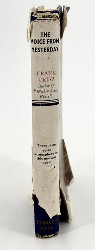 The Voice From Yesterday by Frank Crisp 1st Edition - Picture 2 of 12