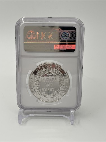 1996-S $1 COMMUNITY SERVICE COMMEMORATIVE SILVER DOLLAR NGC PF 69 ULTRA CAMEO - Picture 3 of 4