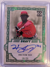 2020 Leaf Rookie Baseball Ultimate Draft Emerald /25 #BA-HY1 Hector Yan