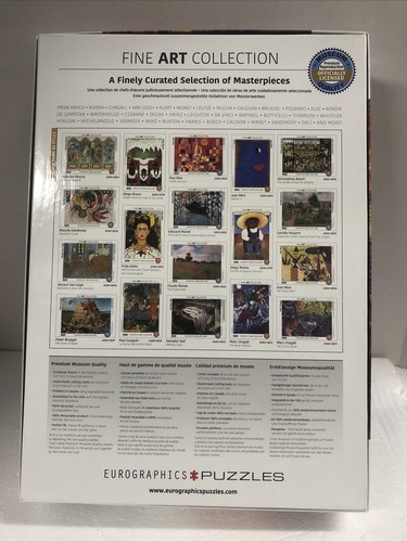 Eurographics 1000 Piece Puzzle Edward Munich The Scream NIB New - Picture 2 of 3