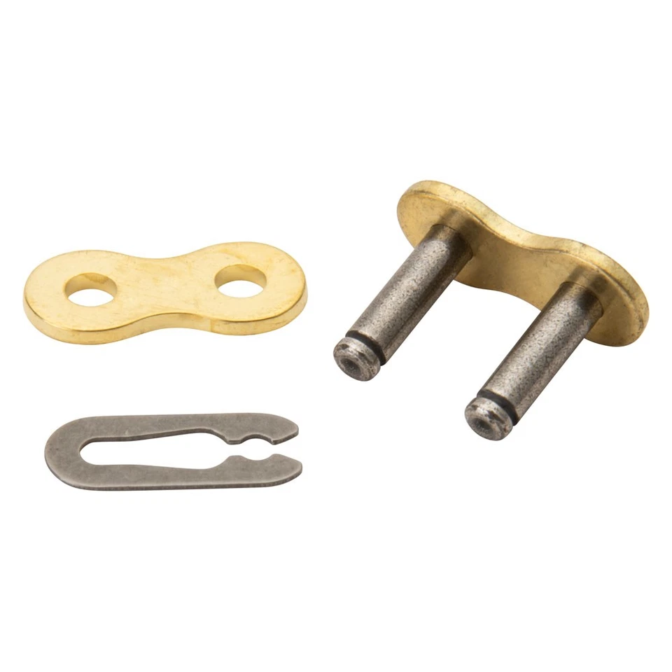 Cadena de carreras Tusk 420 chapada en oro 420x126 para HONDA CR80RB CRF150RB Foto 3 de 4