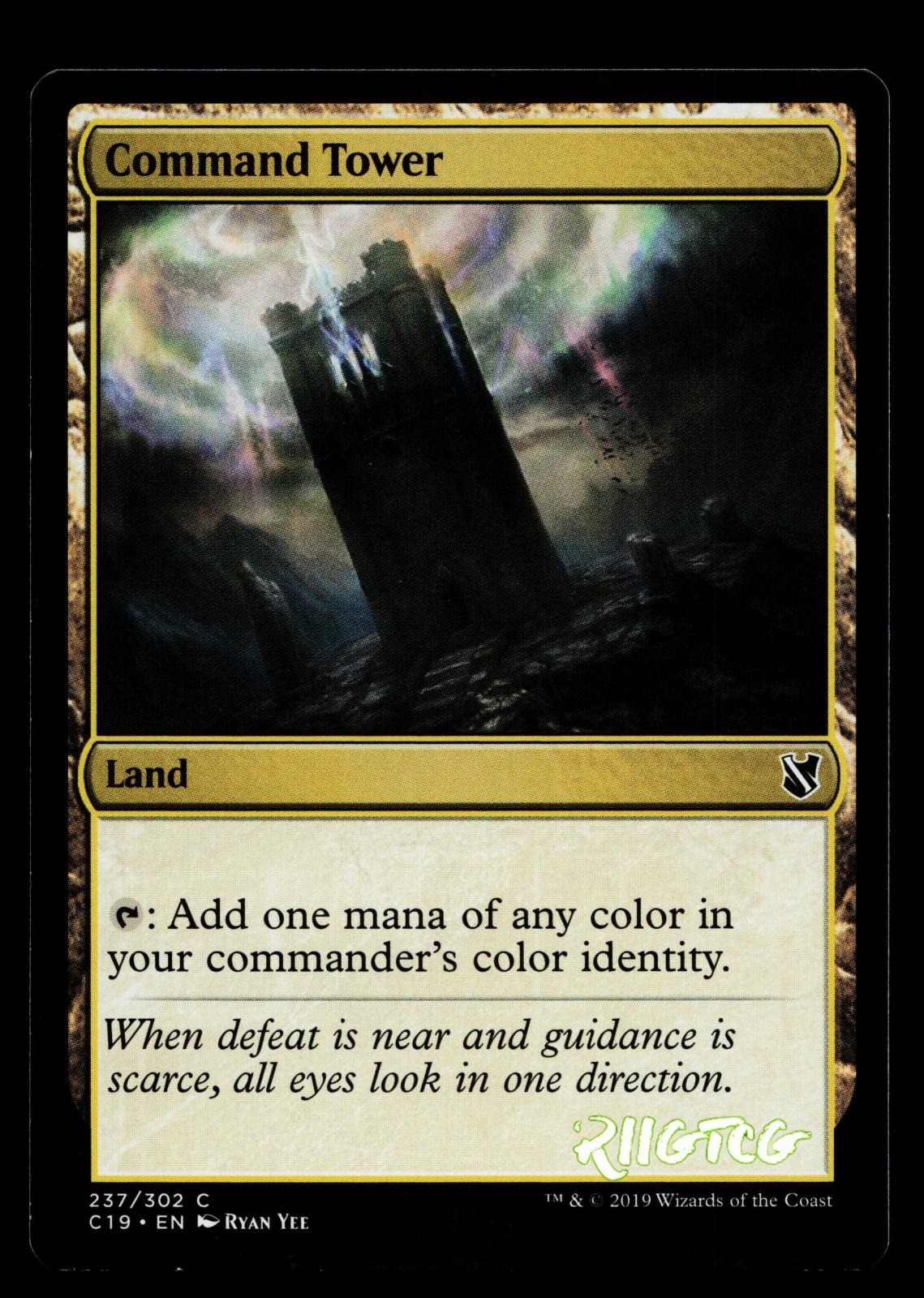 Command Tower 237 Commander 2019 Magic: The Gathering LP