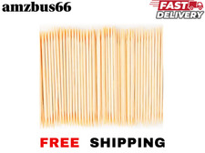 2400 Count Bamboo Wooden Toothpicks - Wood Round Double-Points Teeth Tooth Picks