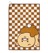 Kakao Friends Golf Checkerboard Club Towel Chunsik Choonsik Sports Accessory NWT