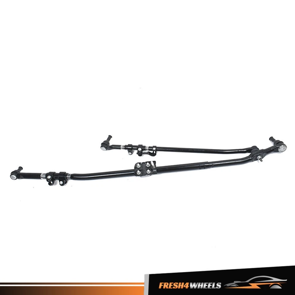 Steering Linkage Drag Link Tie Rod Upgrade Kit For Dodge Ram 1500 2500 3500 4WD Foto 3 de 4
