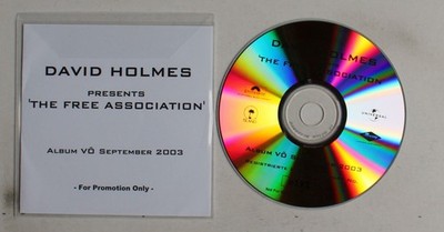 David Holmes Presents The Free Association GER ADV CDR 2003 Rare! Inc. Sugarman