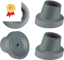 ANCKNE 4 Pack Replacement Feet for Shower Chair Bath Seat | 1-1/8"Slope Blue 