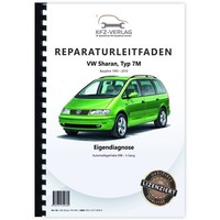 VW Sharan Typ 7M (95-10) Eigendiagnose 09B Automatikgetriebe Reparaturanleitung