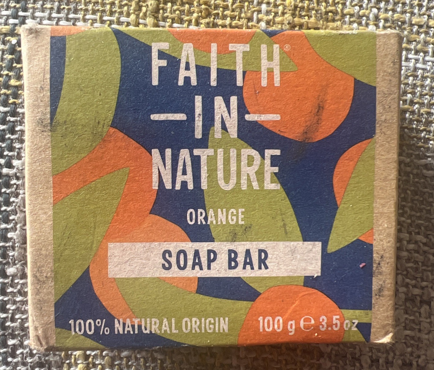 Faith In Nature Natural Soap Bar Restoring Vegan and Cruelty-free all scent
