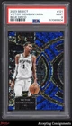 2023-24 Select Premier Prizms Blue Disco Victor Wembanyama Rookie RC /25 PSA 9