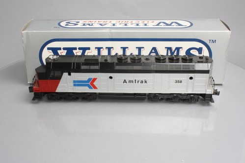 Williams FP12 Amtrak FP-45 Non-Powered Diesel Locomotive #358 w/TrueSounds LN