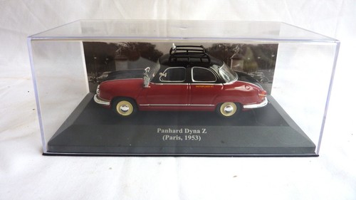 Miniature Panhard Dyna Z Taxi Paris 1953 à L'échelle 1/43 - Métal - Parfait état - Emballage D'origine
