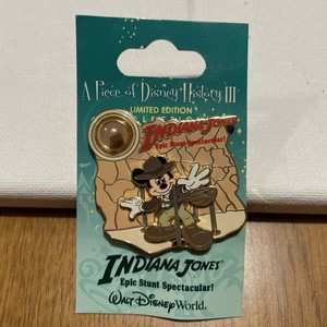 ★レア！レトロ★WDW★インディ・ジョーンズ★ピン★サイン入り★ Indiana Jones Pin | eBay