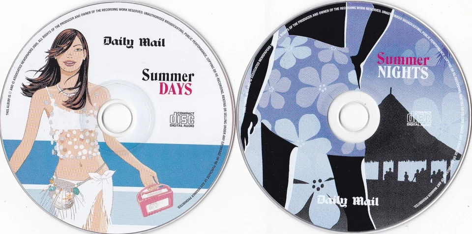 SUMMER DAYS SUMMER NIGHTS ( DAILY MAIL Newspaper 2 CD Set ) - Bild 2 von 3