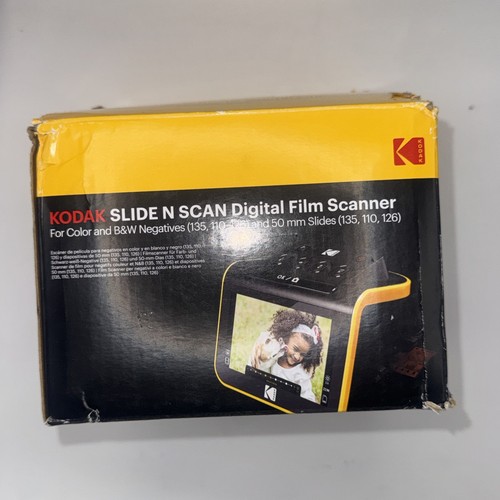 Kodak Slide N Scan Digital Film Scanner for Color/B&W Negatives New In Open Box - 第 1/9 張圖片