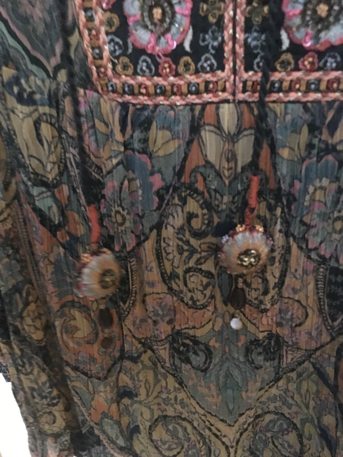 Soft Surroundings Beaded  Tunic Small - image 6