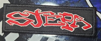 EMBROIDERED STEPA METAL BAND PATCH (Please Read Ad)