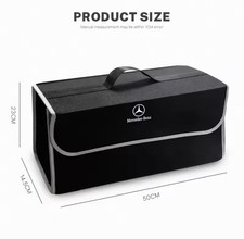 Mercedes Car Trunk Storage Box Organiser Foldable Stowing TidyingContainer Bag