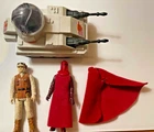 Vintage Star Wars Kenner vehicle and figure parts lot All broken / damaged