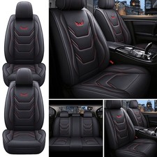 Most Of Car Suv Seat Cover 5 Seats Universal Full Set Leather Cushion Protector