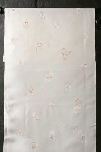 Japanese Fabric Silk Textile Vintage Kimono Antique Patch Dyed 40.6"/KIJ96/35 - Picture 8 of 10