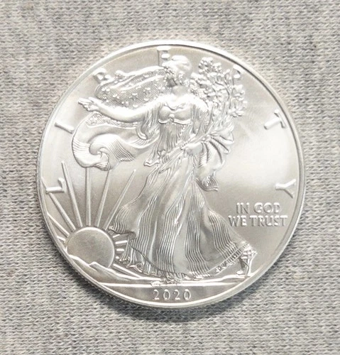 American Silver Eagle 2020 1 Troy Oz Bullion Coin ASE