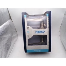 Schlage Bed and Bath Privacy Door Lever Satin Nickel EZ Install Interior Lock