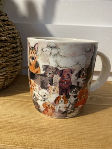 Taza Bone China de Alex Clark "Delightful Dogs" - Imagen 2 de 6