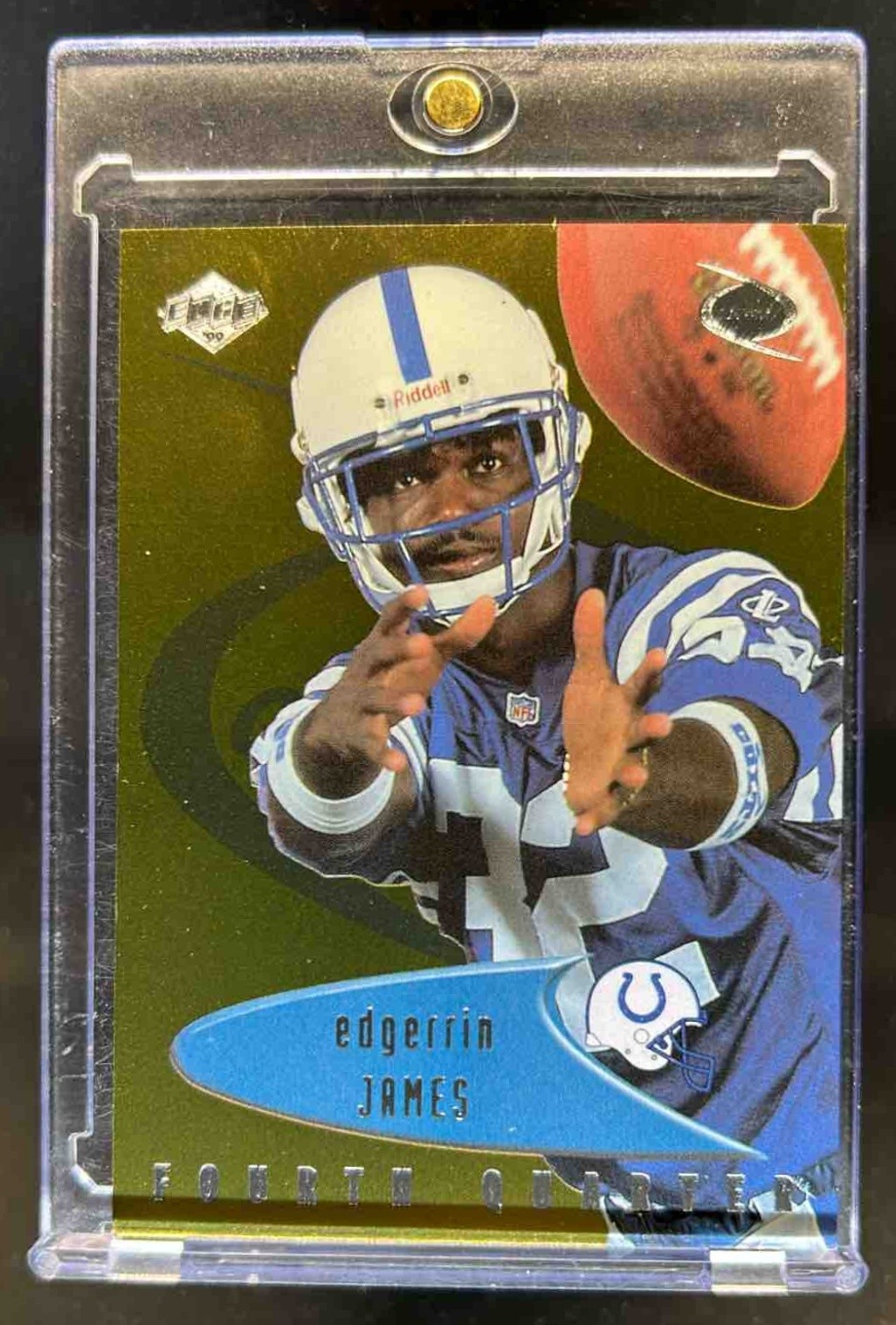 Edgerrin James Collector's Edge Odyssey #190 Base