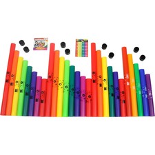 BOOMWHACKERS 27 Tube Classroom Pack With Free Play-Along DVD. LN