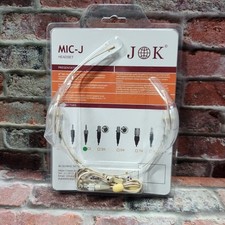 JOK MIC-J Headset Microphone w/ C2 Connector NEW